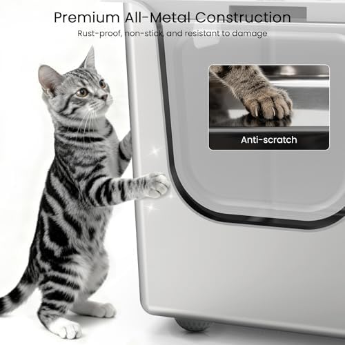 Stainless Steel Litter Box - Image 4