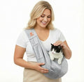 Tomkas Small Dog Cat Sling Carrier Puppy Purse Travel Wrap Soft Crossbody Pet by TomkasFORTHELOVEOFPALS