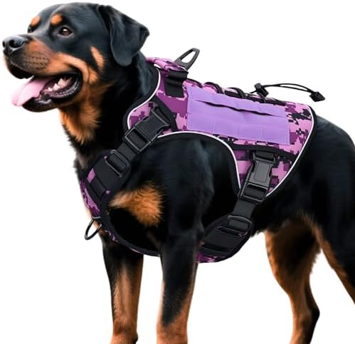 Heavy-Duty Tactical Dog Harness by Bruvoalon