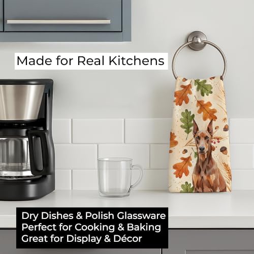 Caroline's Treasures Doberman Pinscher Dogs Kitchen Towel 15x25 in - Image 3