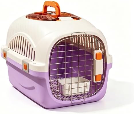 Cat Carrier Airline Approved, Portable Pet Travel Crate - Image 3