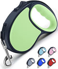 Retractable Dog Leash 16Ft/5M for Small Medium Dogs, Light Green by Slognny