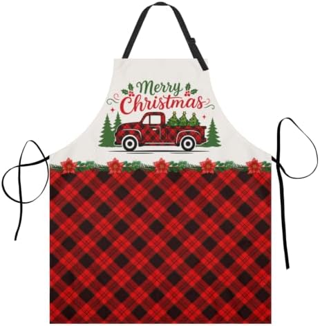 Art Apron with Pocket for Women Men by DZGlobal