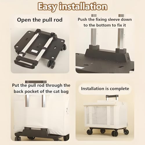 Double-Layer Rolling Pet Carrier - Image 7