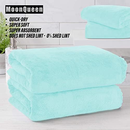 MOONQUEEN 6 Pack Premium Bath Towel Set - Image 6