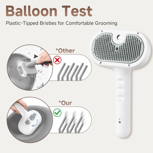 Pet Steam Brush for Dog, cat brushes for indoor cats - Image 4