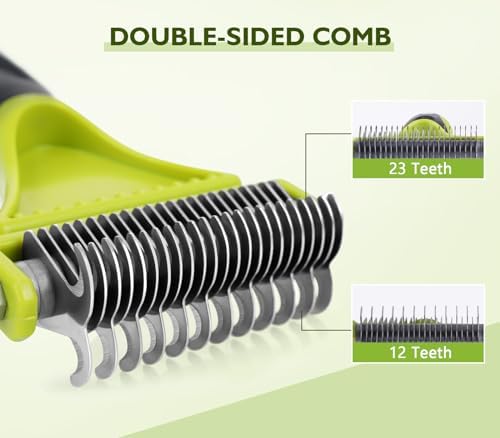 Pecute Double-Sided Undercoat Rake - Image 4