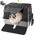 Stainless Steel Litter Box by KISENG
