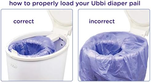 Ubbi Diaper Pail Plastic Bags, 13-Gallon Capacity, 3 Pack - Image 2