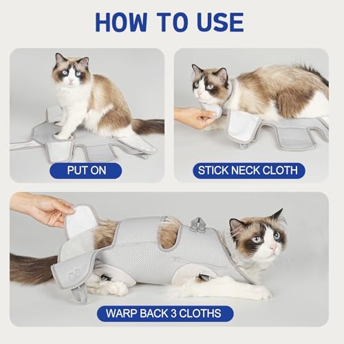 Supet Cat Grooming Hammock Harness - Image 6
