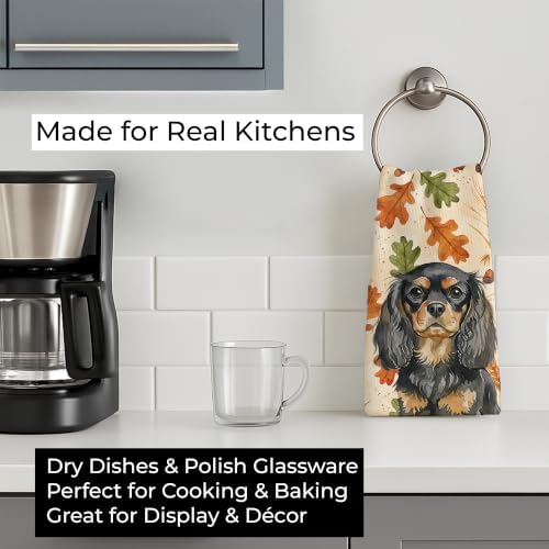 Caroline's Treasures English Toy Spaniel Dogs Kitchen Towel 15x25 - Image 3