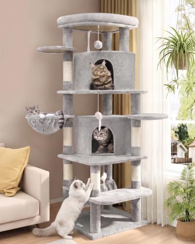 Globlazer 66in Corner Cat Tree Tower by Globlazer
