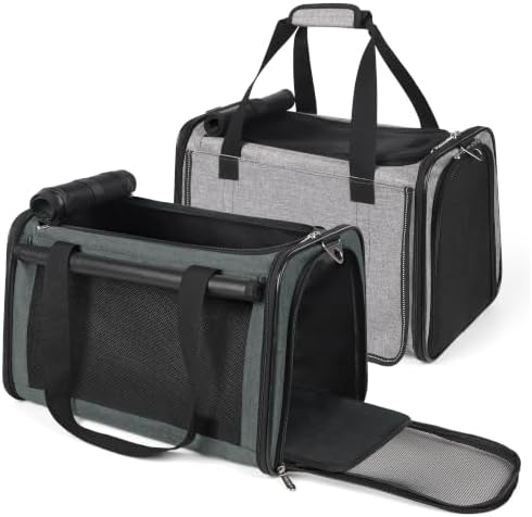 YUDODO 2 Packs 25 lbs Soft Sided Pet Carrier by YUDODO