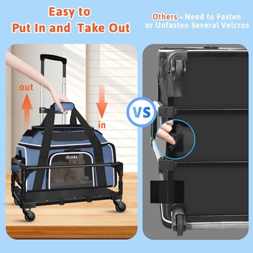 Petskd Top & Side Expandable Small Pet Carrier - Image 2