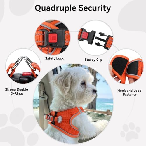 Joytale Step-in Dog Harness, Soft Breathable Mesh - Image 6