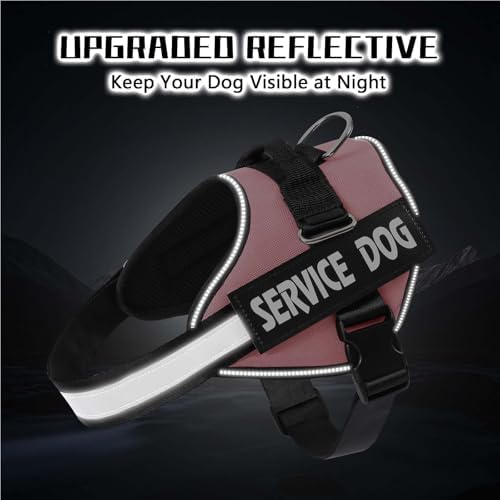 MUMUPET Service Dog Harness, No Pull & Reflective Pet Vest - Image 5