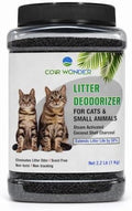 Coir Wonder Cat Litter Deodorizer – 2.2 Lb Activated Charcoal Carbon – Odor by CoirWonder