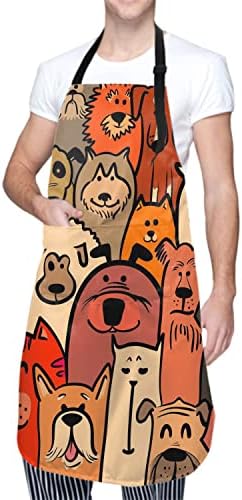 Giwawa Apron Unisex Resistant 33 x 28 inches - Image 2