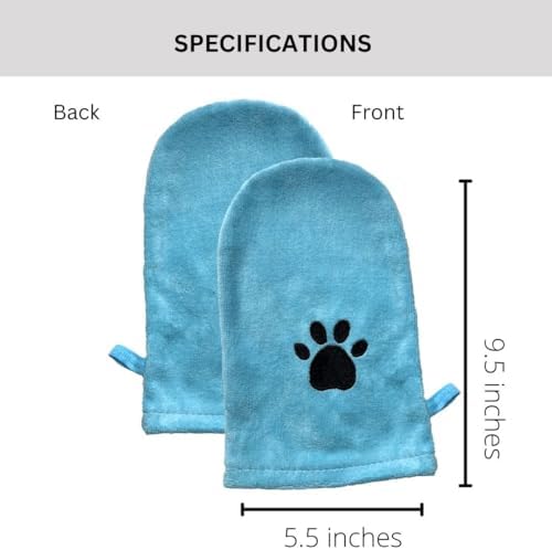 Penny & Niko Microfiber Pet Towel Mitts - Image 2