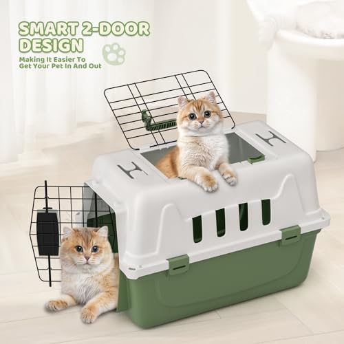 Magshion 18 Inch Hard-Sided Dog Cat Carrier - Image 6