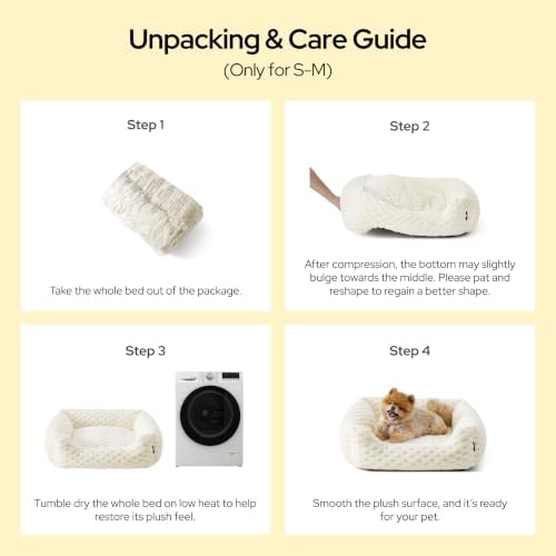 Bedsure Washable Fluffy Cute Cat Bed - Image 3