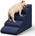 Aodisman Dog Stairs for High Bed, 5-Step Pet Ramp for Small Dogs and Cats by AODISMAN