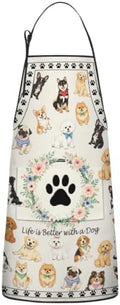 Waterproof Dog Grooming Apron, Adjustable Adult Grooming Smock by Sps+ssion