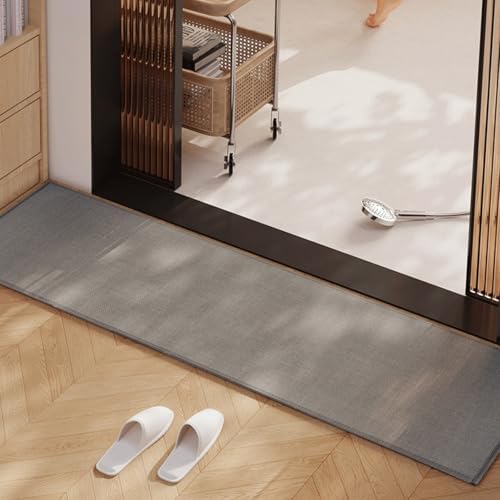 Super Absorbent Bath Runner Mat, Non-Slip Bathroom Rug, Long Narrow Floor Carpet by Unknown