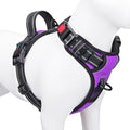 PHOEPET Reflective Dog Harness Large Breed Adjustable No Pull Vest by PHOEPET