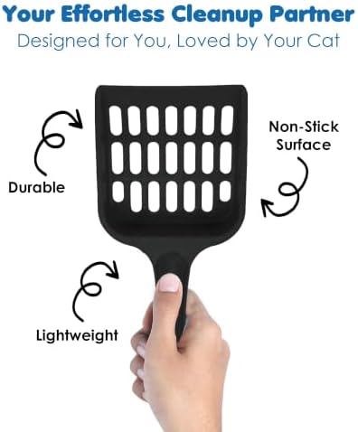 SunGrow Reptile Litter Scoop, Pointed Edge, - Image 3