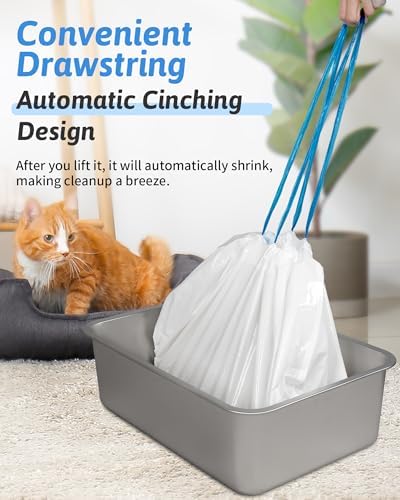 ANWA 36" x 18" Cat Litter Box Liners, Heavy-Duty Large Cat Litter Bags - Image 3