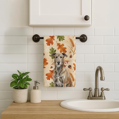 Caroline's Treasures Irish Wolfhound Dogs Kitchen Towel 15x25 in - Image 2