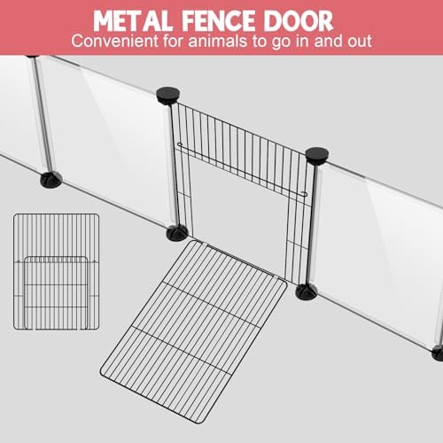 VISCOO 20 Panels Small Animals Playpen - Image 4