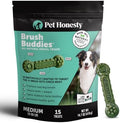 Pet Honesty Brush Buddies Vet Backed Dog Dental Chews by PetHonesty