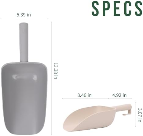 Extra Big Multipurpose Scoop– Solid Deep Scooper - Image 6