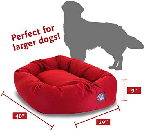 Majestic Pet Bagel Calming Dog Bed, 40 Inch Large - Image 2
