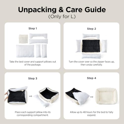 Bedsure Washable Dog Beds Large Sized Dog - Image 6