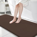 OLANLY Memory Foam Bathroom Runner Rugs 70x24, Absorbent Long Mat by OLANLY