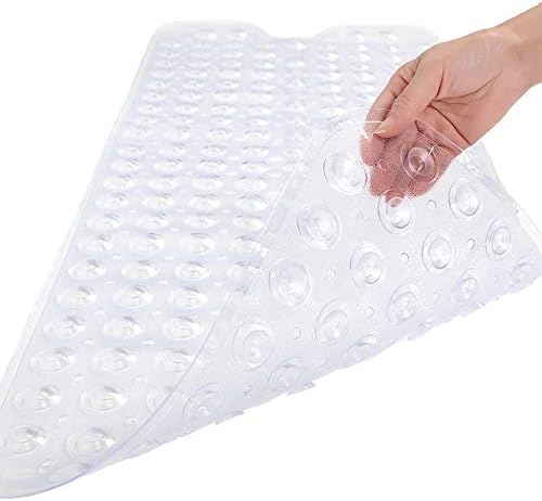 Bathtub and Shower Mats, Extra Long Non-Slip Bath Tub Mat 39 x 16 Inch - Image 2