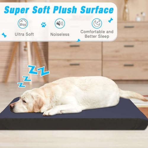 Dog Bed Covers Replacement Washable 100% Waterproof Dog Bed Sheets, Soft & - Image 3