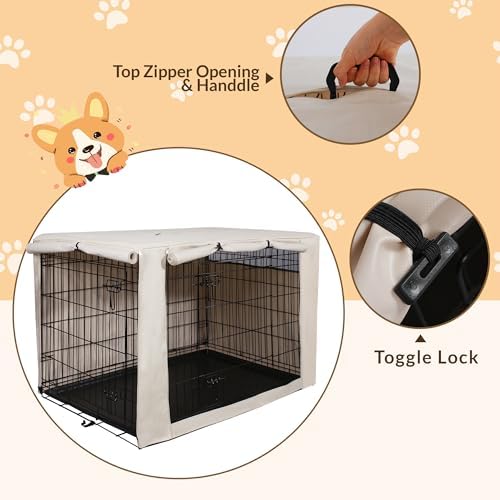 HiCaptain 24-Inch Dog Crate Cover - Image 5