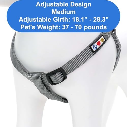 Pawtitas Solid Step-in Dog Harness – Adjustable No-Pull Vest - Image 3
