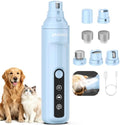 Dog Nail Grinder Quiet with LED Light Electric Cat Nail Trimmer by Unknown