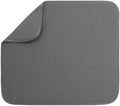 S&T INC. Dish Drying Mat, Charcoal Grey by STINC