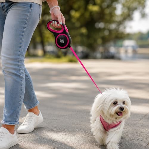 Retractable Dog Leash, 44 LBS /16FT Long, Small & Medium Dogs - Image 3