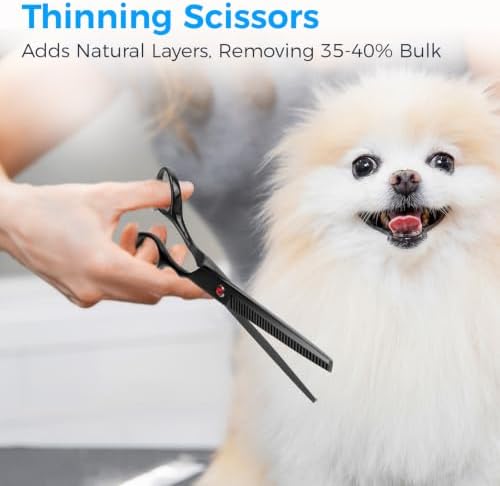 Dog Grooming Scissors, 5-in-1 Dog Scissors - Image 6