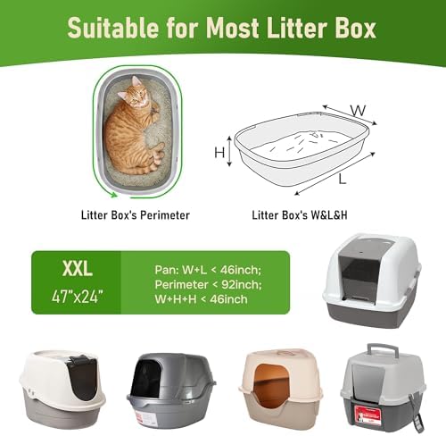 ZOMISIA Super Jumbo Litter Box Liner XXL - Image 5