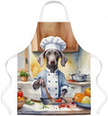 Caroline's Treasures Weimaraner The Chef Apron Cooking Kitchen Server Baking by CarolinesTreasures