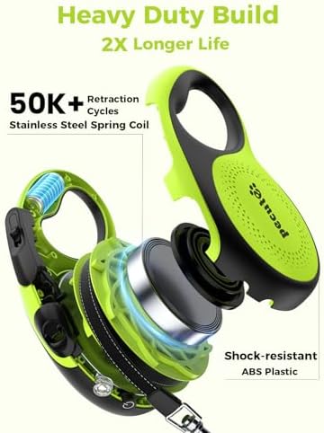 Retractable Dog Leash with Flashlight, 26ft Heavy Duty Retractable Pet Leash - Image 6