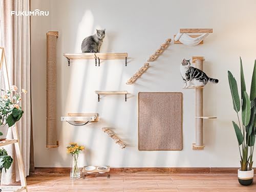 FUKUMARU Cat Scratching Post, 35 x 4.5 Inch - Image 4